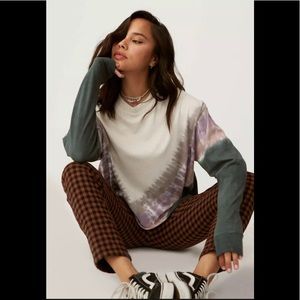 Day Dreamer Woman’s Tie Dye Long Sleeve In Dusty Rose Sz S NWT